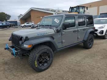  Salvage Jeep Wrangler