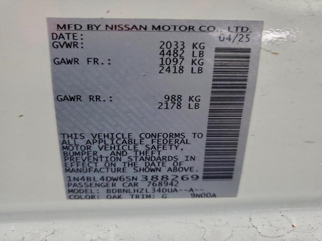 Nissan Altima Sv Image 11